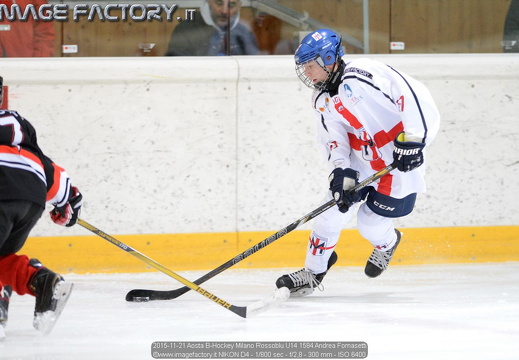 2015-11-21 Aosta B-Hockey Milano Rossoblu U14 (3-2)